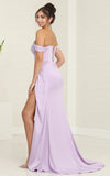 Load image into Gallery viewer, LA Merchandise LA7971 Satin Prom Gown
