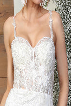 Load image into Gallery viewer, LA Merchandise LA8018 Lace Applique Sleeveless Wedding Long Gown - - Dress LA Merchandise