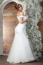 Load image into Gallery viewer, LA Merchandise LA8086 Lace Detailed Corset Long Wedding Gown - - Dress LA Merchandise