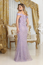 Load image into Gallery viewer, LA Merchandise LA8088 3D Floral Applique Pageant Glitter Dress - - Dress LA Merchandise