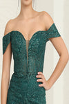 Load image into Gallery viewer, LA Merchandise LA8093 Sweetheart Beaded Feather Accent Gala Gown - - Dress LA Merchandise