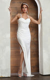 Load image into Gallery viewer, LA Merchandise LA8105 Sweetheart Wholesale Glitter Gown - IVORY - Dress LA Merchandise