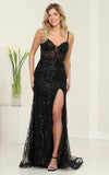 Load image into Gallery viewer, Wholesale Long Formal Dress Sweetheart High Slit Prom Gown By LA8114