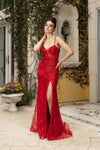 Load image into Gallery viewer, Wholesale Long Formal Dress Sweetheart High Slit Prom Gown By LA8114