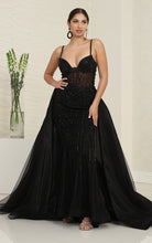 Load image into Gallery viewer, Wholesale Long Prom Dress Sweetheart Beaded Evening Gown By LA8126