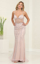 Load image into Gallery viewer, Wholesale Long Prom Dress Sweetheart Beaded Evening Gown By LA8126