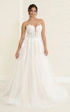 Load image into Gallery viewer, Wholesale Bridal Dress Sweetheart A-Line Wedding Gown By LA8131