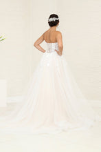 Load image into Gallery viewer, LA Merchandise LA8131 Ivory Nude Corset Lace Wholesale Wedding Gown