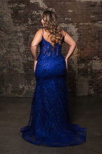Load image into Gallery viewer, Wholesale Long Prom Dress Sweetheart Mermaid Sequin Gown By LA8138