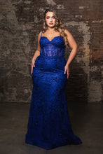 Load image into Gallery viewer, Wholesale Long Prom Dress Sweetheart Mermaid Sequin Gown By LA8138