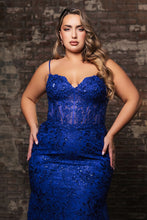 Load image into Gallery viewer, Wholesale Long Prom Dress Sweetheart Mermaid Sequin Gown By LA8138