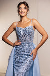 Load image into Gallery viewer, Wholesale Long Prom Dress Sleeveless Beaded Evening Gown By LA8146