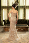 Load image into Gallery viewer, Wholesale Long Prom Dress Sleeveless Beaded Evening Gown By LA8146