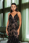 Load image into Gallery viewer, Wholesale Formal Dress Plunging V-Neck Beaded Prom Gown By LA8148 - - Dress LA Merchandise