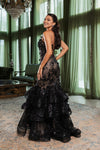 Load image into Gallery viewer, Wholesale Formal Dress Plunging V-Neck Beaded Prom Gown By LA8148 - - Dress LA Merchandise
