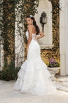 Load image into Gallery viewer, Wholesale Wedding Dress Plunging V-Neck Sequin Bridal Gown By LA8148