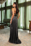Load image into Gallery viewer, Wholesale Prom Dress V-Neck Sleeveless Sheath Evening Gown By LA8151