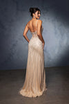 Load image into Gallery viewer, Wholesale Prom Dress V-Neck Sleeveless Sheath Evening Gown By LA8151