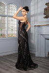 Load image into Gallery viewer, Wholesale Red Carpet Dress Strapless Rhinestone Gala Gown By LA8153