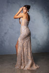 Load image into Gallery viewer, Wholesale Red Carpet Dress Strapless Rhinestone Gala Gown By LA8153