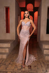 Load image into Gallery viewer, Wholesale Prom Dress Sweetheart High Slit Sheath Gala Gown By LA8156