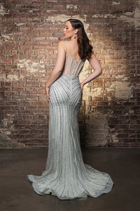 Wholesale Prom Dress Sweetheart High Slit Sheath Gala Gown By LA8156