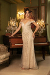 Load image into Gallery viewer, Wholesale Formal Dress Beaded Mermaid Gala Gown By LA8157