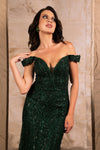 Load image into Gallery viewer, Wholesale Formal Dress Beaded Mermaid Gala Gown By LA8157