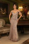 Load image into Gallery viewer, Wholesale Formal Dress Beaded Mermaid Gala Gown By LA8157