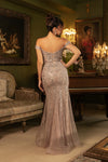 Load image into Gallery viewer, Wholesale Formal Dress Beaded Mermaid Gala Gown By LA8157