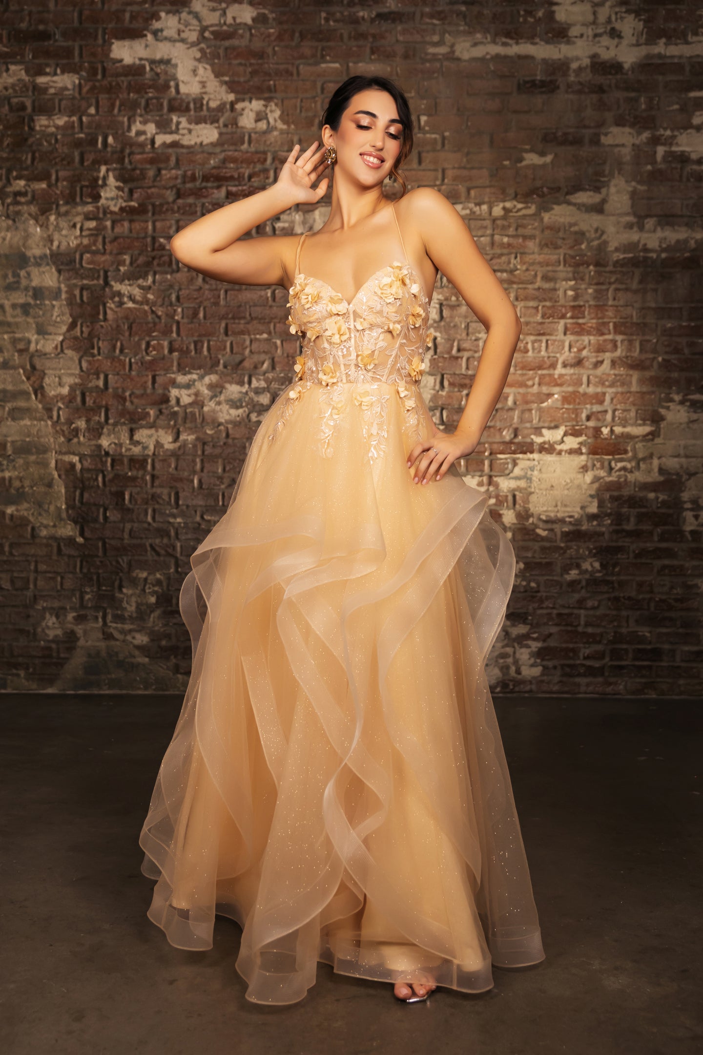 Wholesale Red Carpet Dress Sweetheart A-Line Sparkle Gown By LA8158