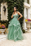 Load image into Gallery viewer, Wholesale Red Carpet Dress Sweetheart A-Line Sparkle Gown By LA8158