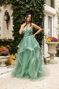 Wholesale Red Carpet Dress Sweetheart A-Line Sparkle Gown By LA8158