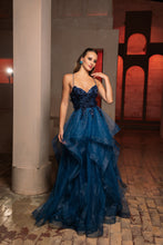 Load image into Gallery viewer, Wholesale Red Carpet Dress Sweetheart A-Line Sparkle Gown By LA8158