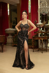 Load image into Gallery viewer, Wholesale Long Evening Dress Sleeveless Sequin Sheath Gown By LA8160 - - Dress LA Merchandise