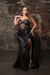 Load image into Gallery viewer, Wholesale Long Evening Dress Sleeveless Sequin Sheath Gown By LA8160 - - Dress LA Merchandise