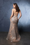 Load image into Gallery viewer, Wholesale Long Evening Dress Sleeveless Sequin Sheath Gown By LA8160 - - Dress LA Merchandise