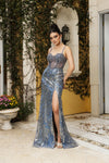 Load image into Gallery viewer, Wholesale Long Evening Dress Sleeveless Sequin Sheath Gown By LA8160 - - Dress LA Merchandise