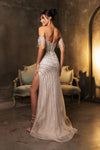 Load image into Gallery viewer, Wholesale Formal Dress Off The Shoulder Sheath Prom Gown By LA8162
