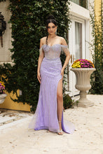 Load image into Gallery viewer, Wholesale Formal Dress Off The Shoulder Sheath Prom Gown By LA8162