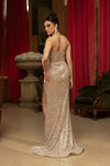 Load image into Gallery viewer, Wholesale Long Gala Dress Strapless Beaded Evening Gown By LA8163