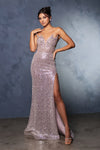 Load image into Gallery viewer, Wholesale Long Gala Dress Strapless Beaded Evening Gown By LA8163