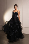 Load image into Gallery viewer, Wholesale Evening Dress Sweetheart Layered Skirt Prom Gown By LA8165