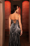 Load image into Gallery viewer, Wholesale Evening Dress Scoop Neck Mermaid Gala Gown By LA8167
