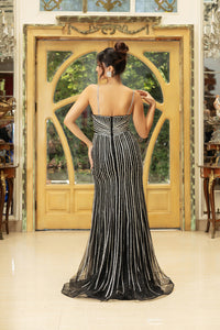 Wholesale Red Carpet Dress Sweetheart Beaded Sheath Gown By LA8169