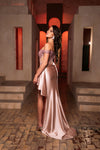 Load image into Gallery viewer, Wholesale Prom Dress Sleeveless Ruched Long Evening Gown By LA8173