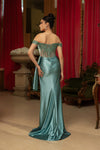 Load image into Gallery viewer, Wholesale Prom Dress Sleeveless Ruched Long Evening Gown By LA8173