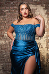 Load image into Gallery viewer, Wholesale Prom Dress Sleeveless Ruched Long Evening Gown By LA8173