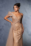 Load image into Gallery viewer, Wholesale Long Pageant Dress A-Line Sequin Formal Gown By LA8175B