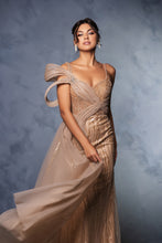 Load image into Gallery viewer, Wholesale Long Pageant Dress A-Line Sequin Formal Gown By LA8175